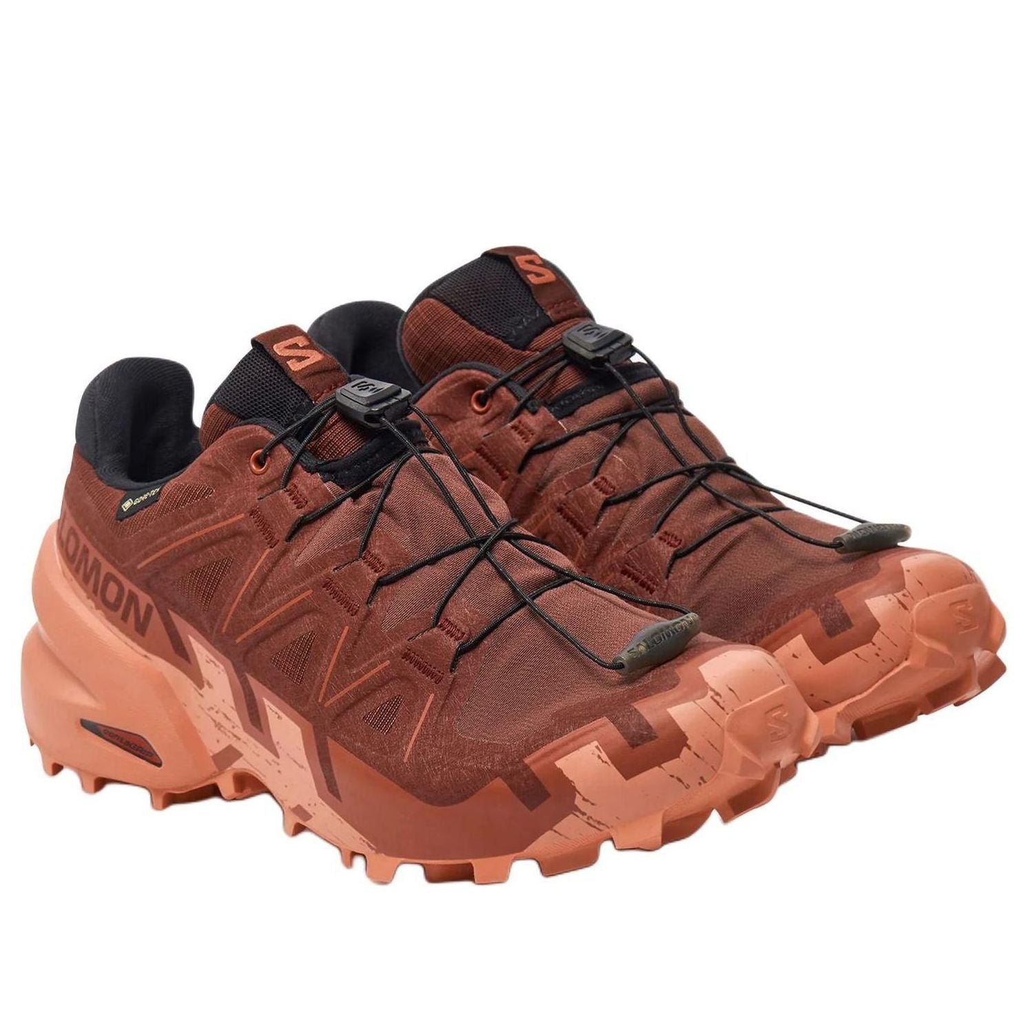 (WMNS) Salomon Speedcross 6 GTX 'Rum Raisin Barn Red' 475843
