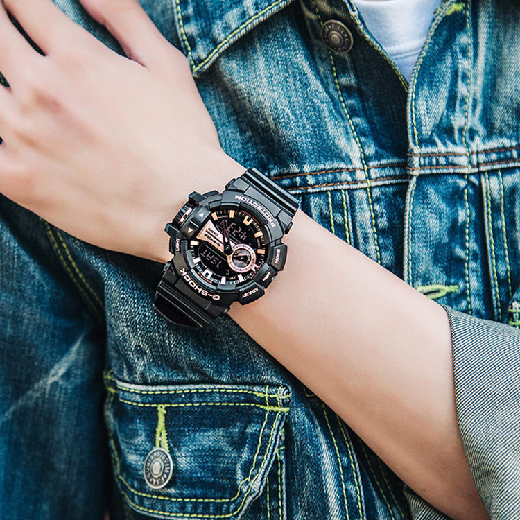 CASIO G-Shock Analog-Digital 'Black' GA-400GB-1A4