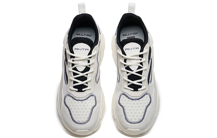 ANTA Life Series Low 'White Black Grey' 112228891-3