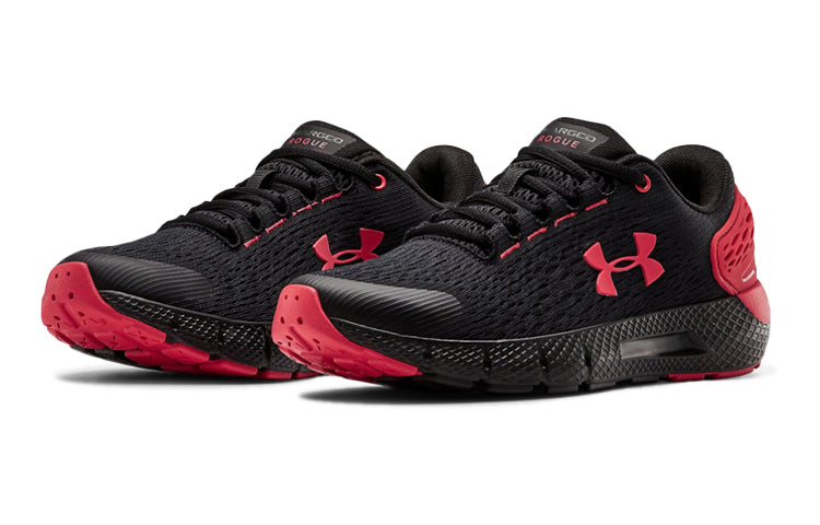 (GS) Under Armour Charged Rogue 2 'Black Red' 3022868-002
