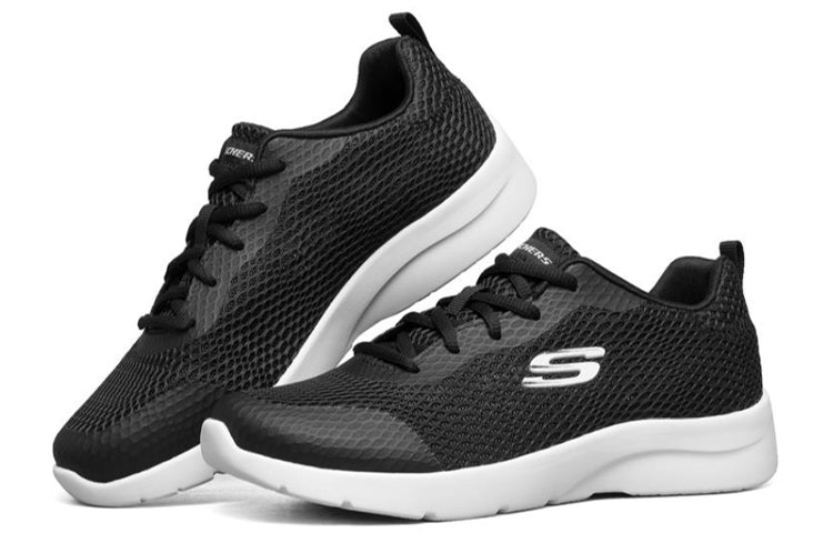 (WMNS) Skechers Dynamight 2.0 Sports Shoes Black/White 66666275-BLK