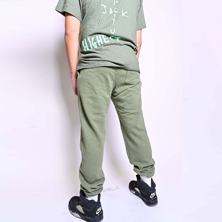 Travis Scott Cactus Jack x Jordan Highest Sweatpant 'Olive' TC-302