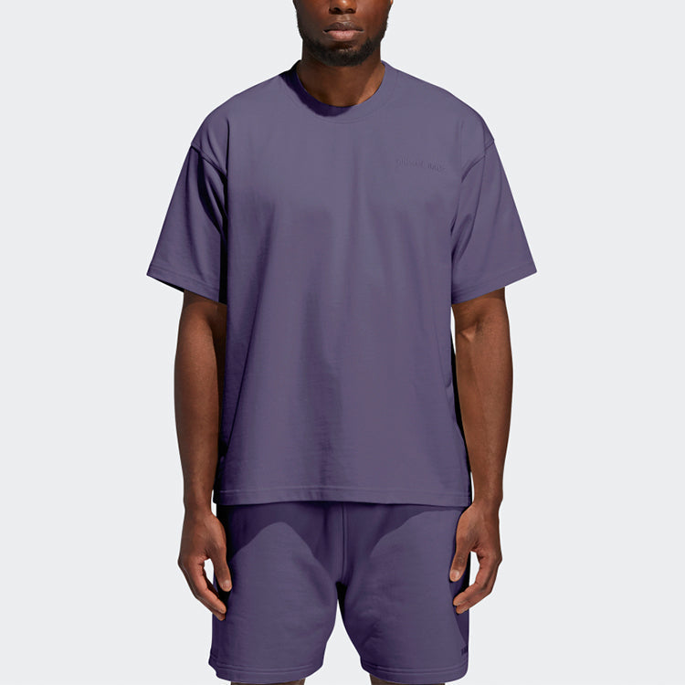adidas x Pharrell Basics Sports T-Shirt 'Purple' GH4395