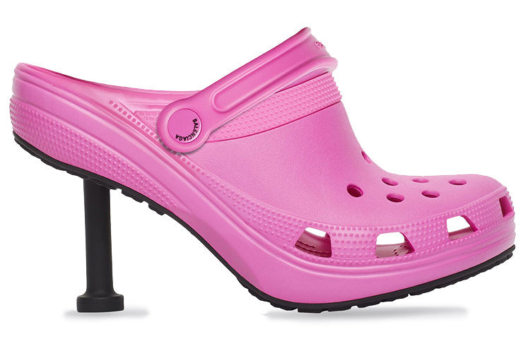(WMNS) Balenciaga Madame 80MM x Crocs  'Pink' 677390W1S8E5300