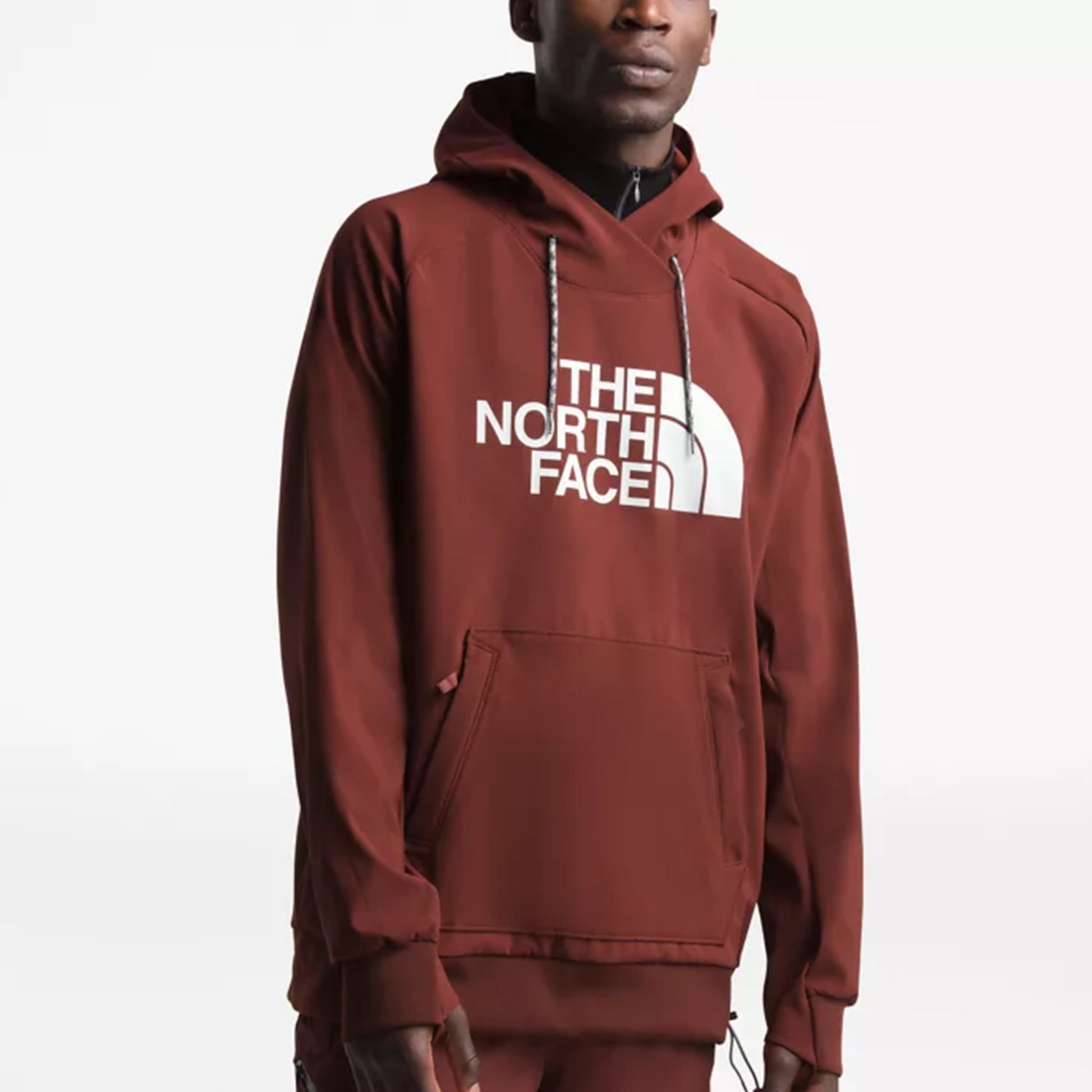 Men's THE NORTH FACE Tekno Logo Sequoia Red Cozy Water Repellent Fleece Lined Stay Warm NF0A3M4E38X