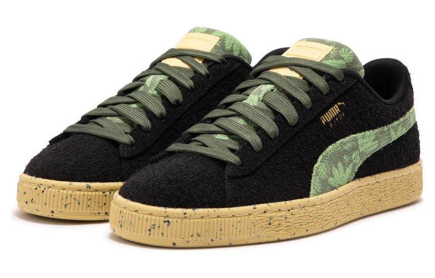 PUMA Suede Gentle Jungle 'Black Green' 390057-02