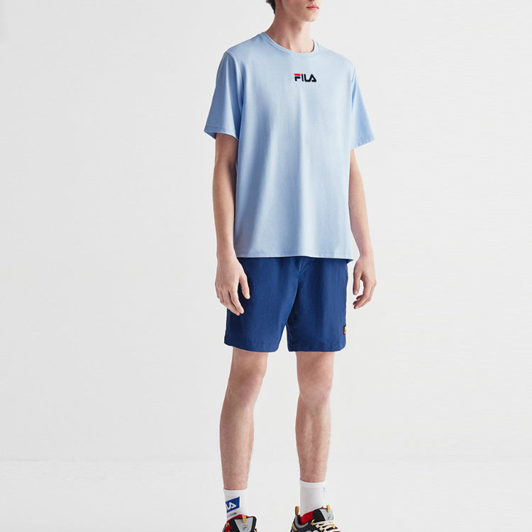 FILA Round Neck Casual Sports Short Sleeve Blue F11M028146F-LB