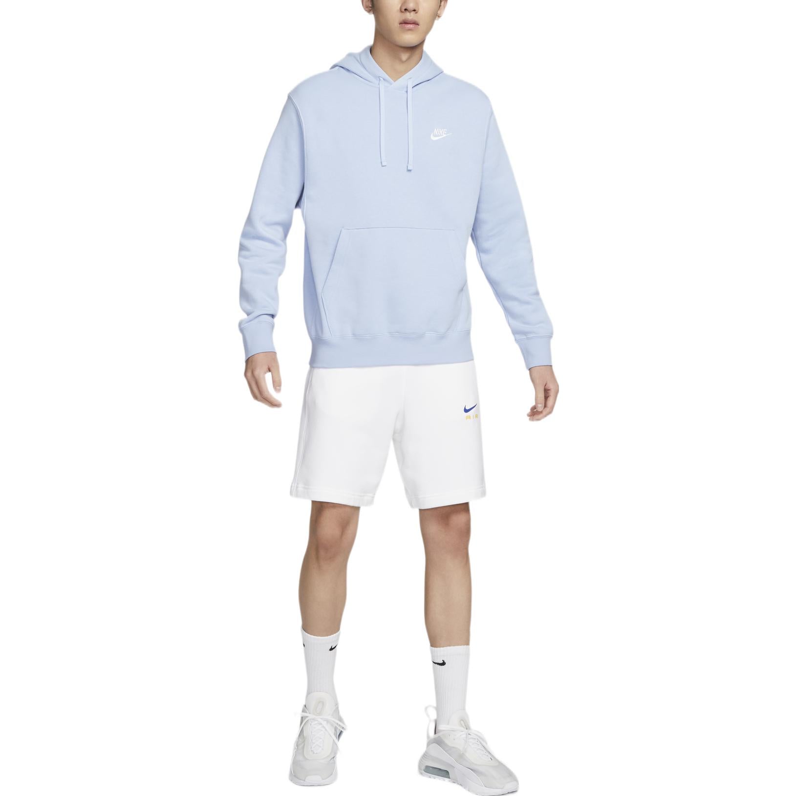 Nike Sportswear Club Fleece Pullover Hoodie 'Blue' BV2655-479