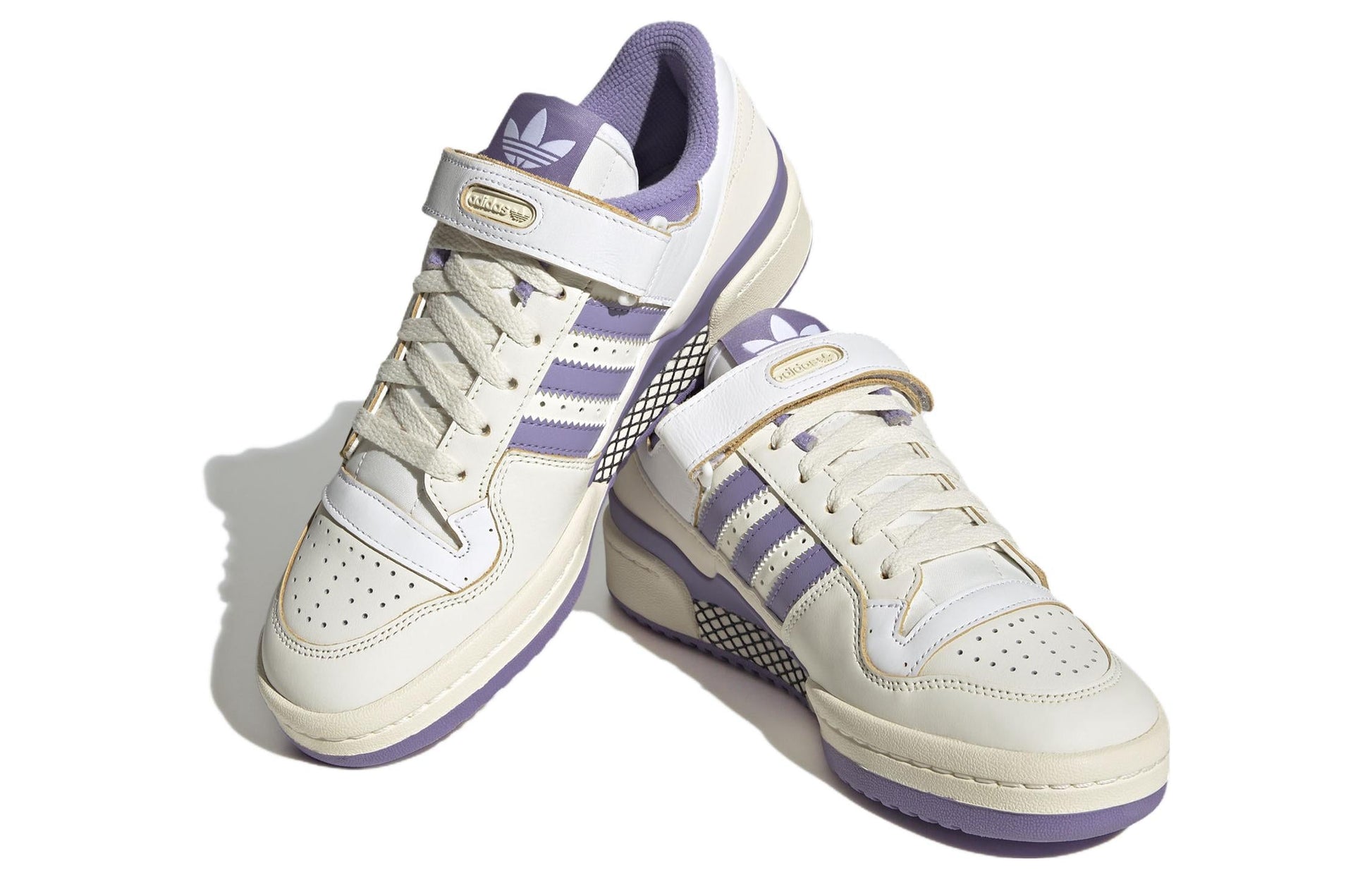 (WMNS) adidas Originals FORUM 84 Low 'Off White Lilac'  HQ4375