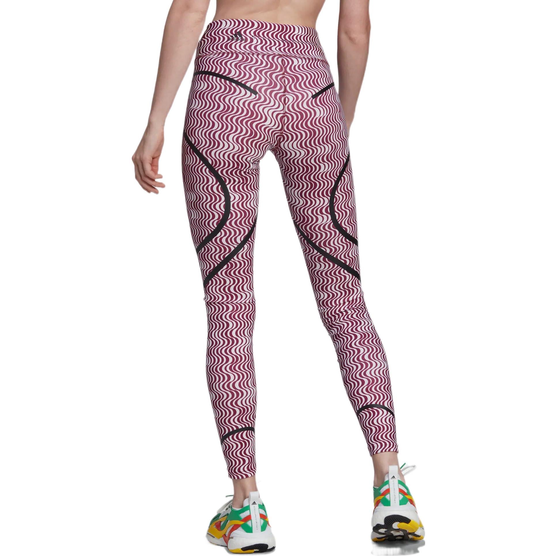 (WMNS) adidas by Stella McCartney TruePurpose Printed Training Leggings Asia Sizing 'Red White' HG6885