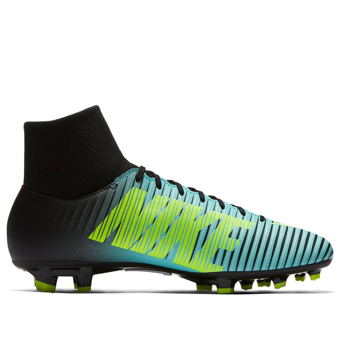 (WMNS) Nike Mercurial Victory 6 DF FG 'Light Aqua Volt' 917806-400