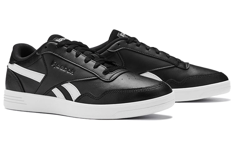 Reebok Royal Techque T Classic Retro Cozy Casual Skate Shoes Black White Unisex 'Black White' GX3517