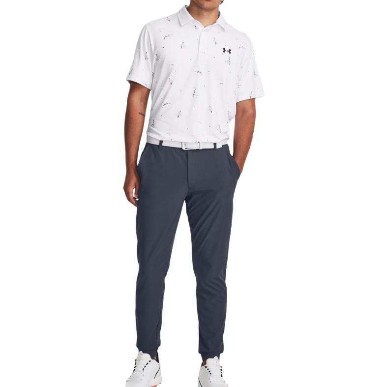 Under Armour Drive Taper Golf Pants 'Black Grey' 1382929-044