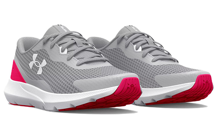 (WMNS) Under Armour Surge 3 'Halo Grey Penta Pink' 3024894-104