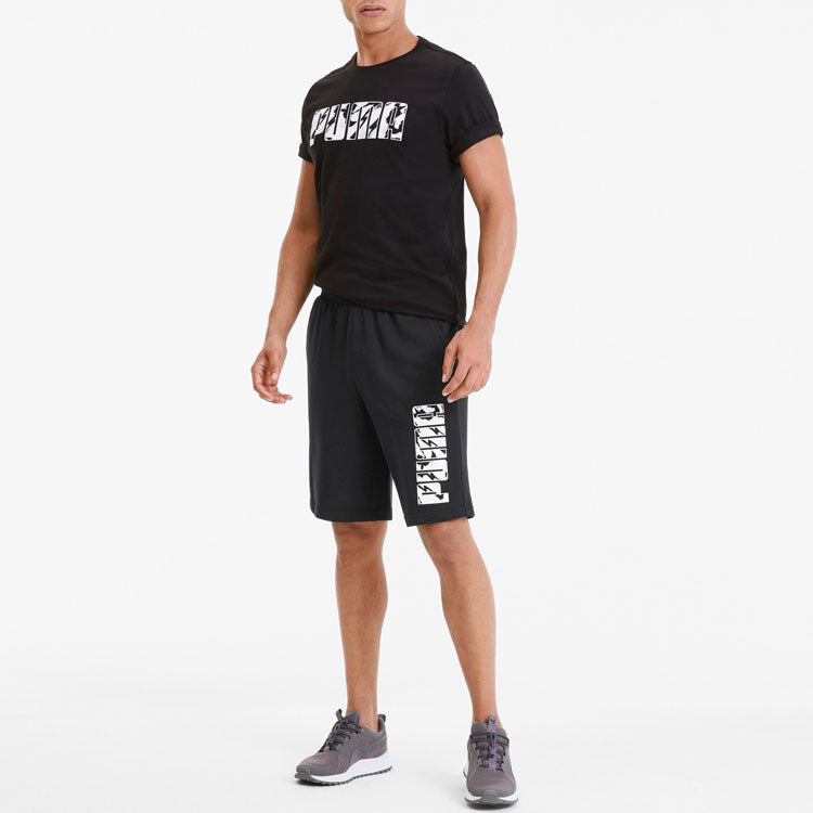 PUMA Graphic Casual Shorts 'Black' 582692-01