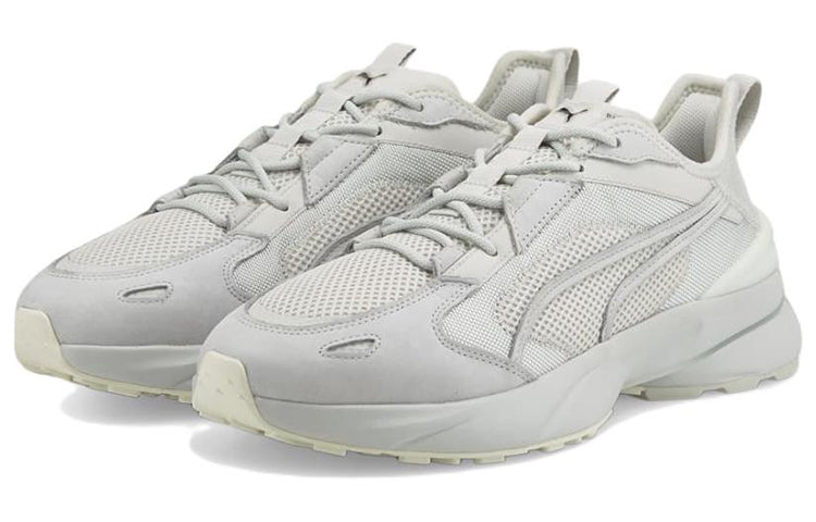 PUMA Pwrframe Op-1 Lth Athleisure Casual Sports Shoe Unisex Gray 384032-01