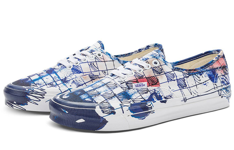 Vans Connor Tingley x OG Authentic LX 'Checkerboard - White Blue' VN0A4BV961P
