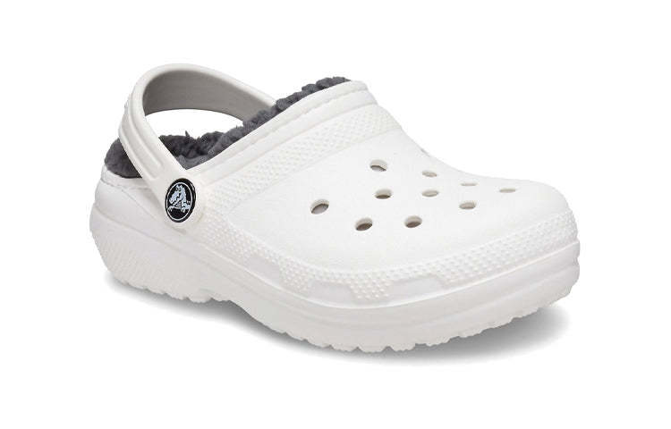 Kids Crocs Classic clog Sports sandals 'White Grey' 203506-10M