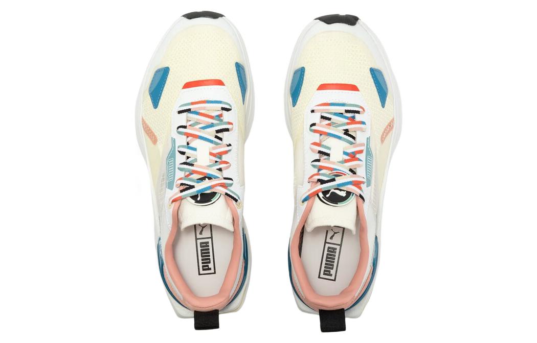 (WMNS) PUMA Kosmo Rider 'White Pink Blue' 387866-01