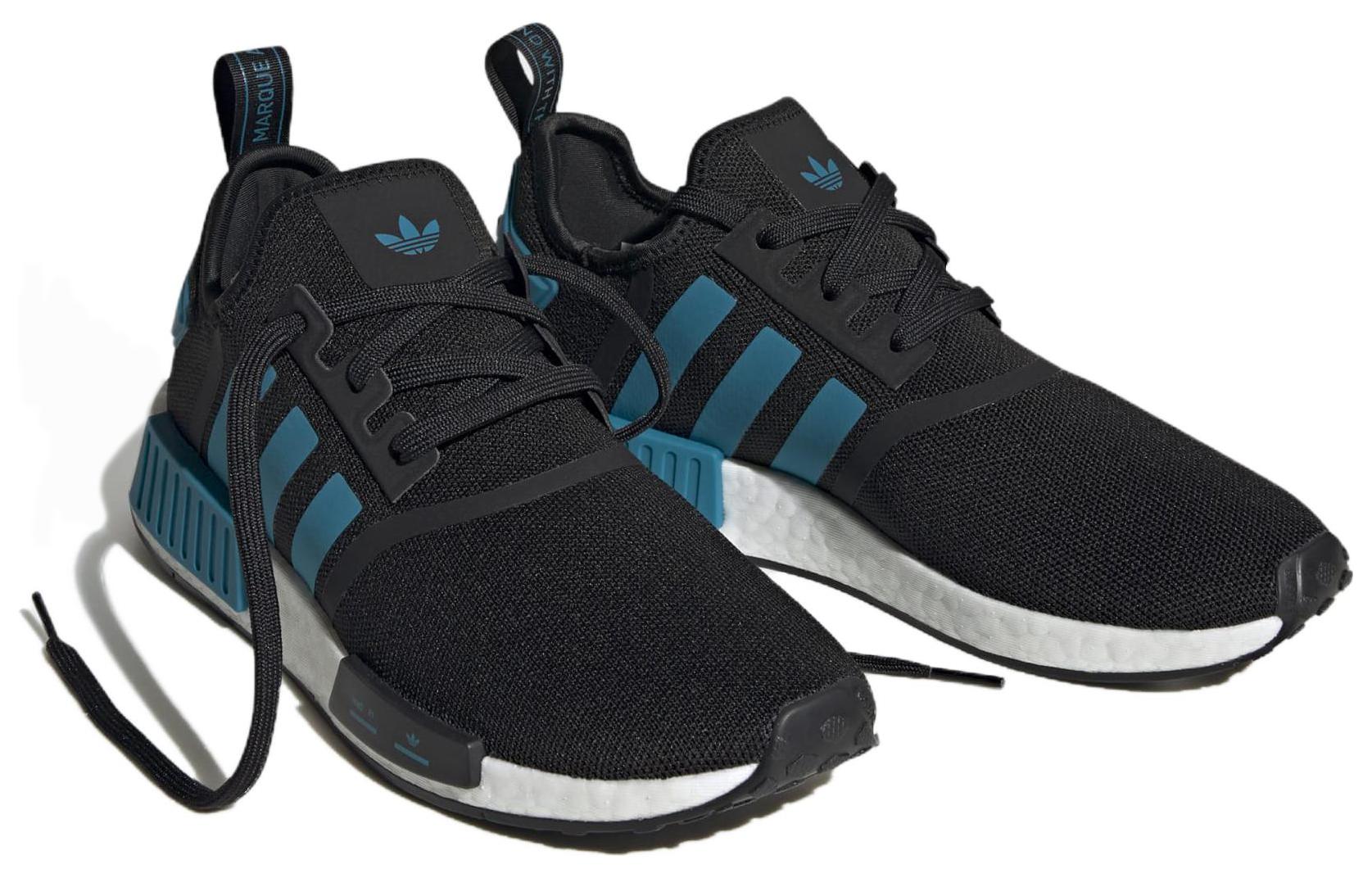 adidas NMD_R1 Shoes 'Black Active Teal' HQ4461