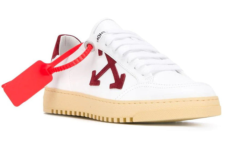 (WMNS) Off-White Arrows 2.0 Low Leisure Shoes White/Red OWIA177F20LEA0010160