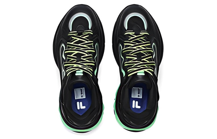 FILA FUSION Palette Sneakers 'Black Green' T12M231119FBG