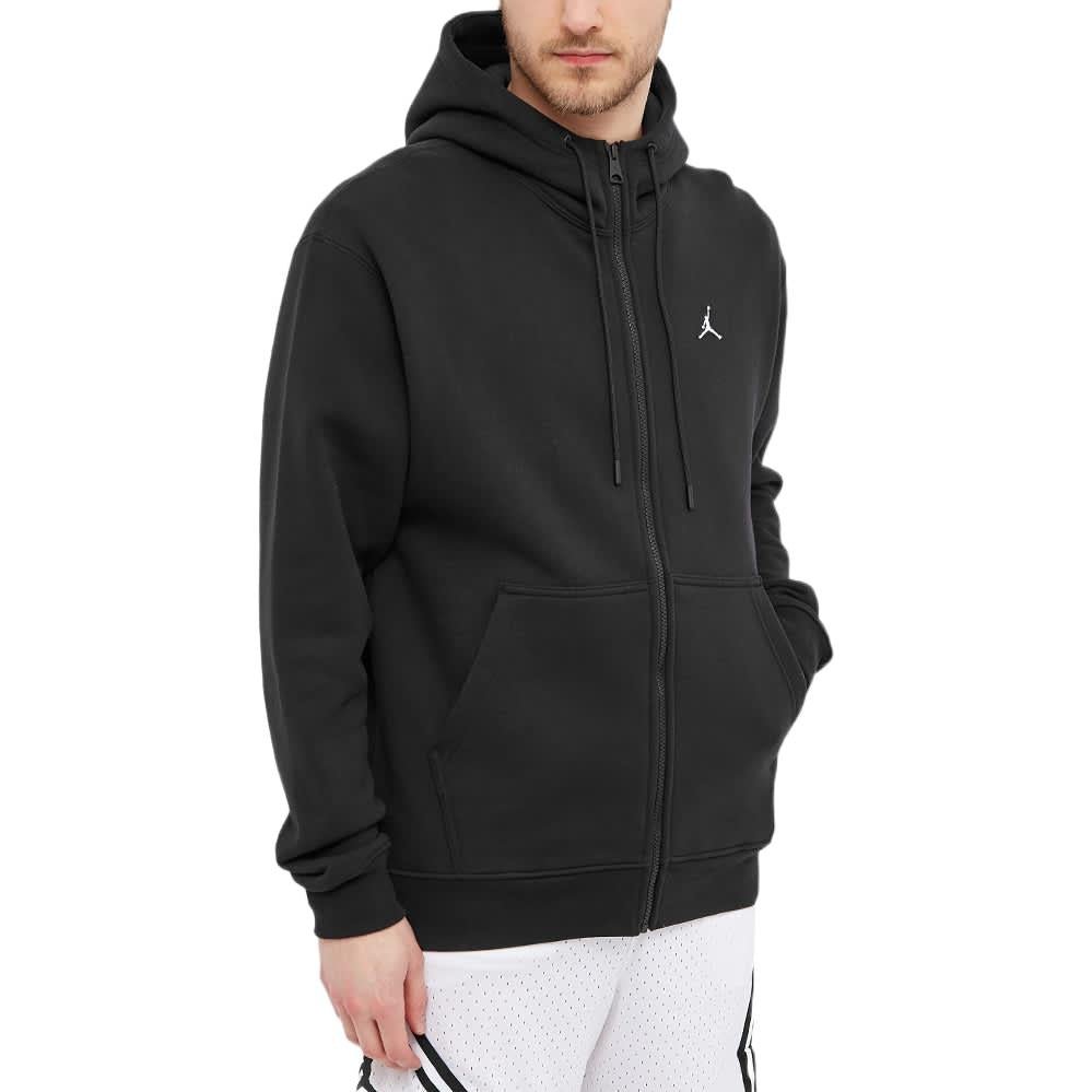 Air Jordan Full-Zip Hoodie Jacket 'Black' DA9810-010