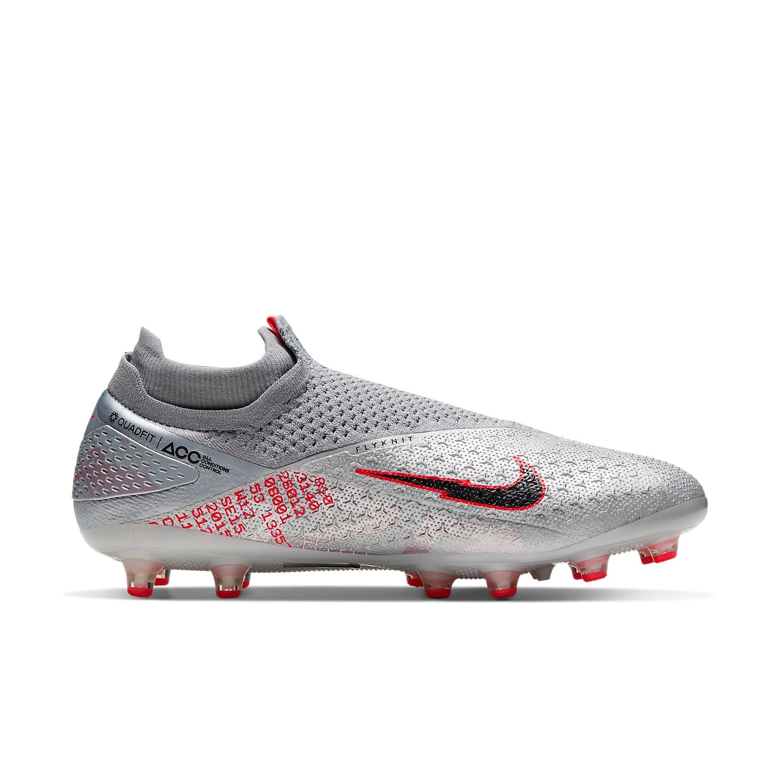 Nike Phantom Vision 2 Elite 'Metallic Grey Crimson' CD4160-906