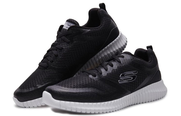Skechers Elite Flex Black/White/Grey 52863-BKGY