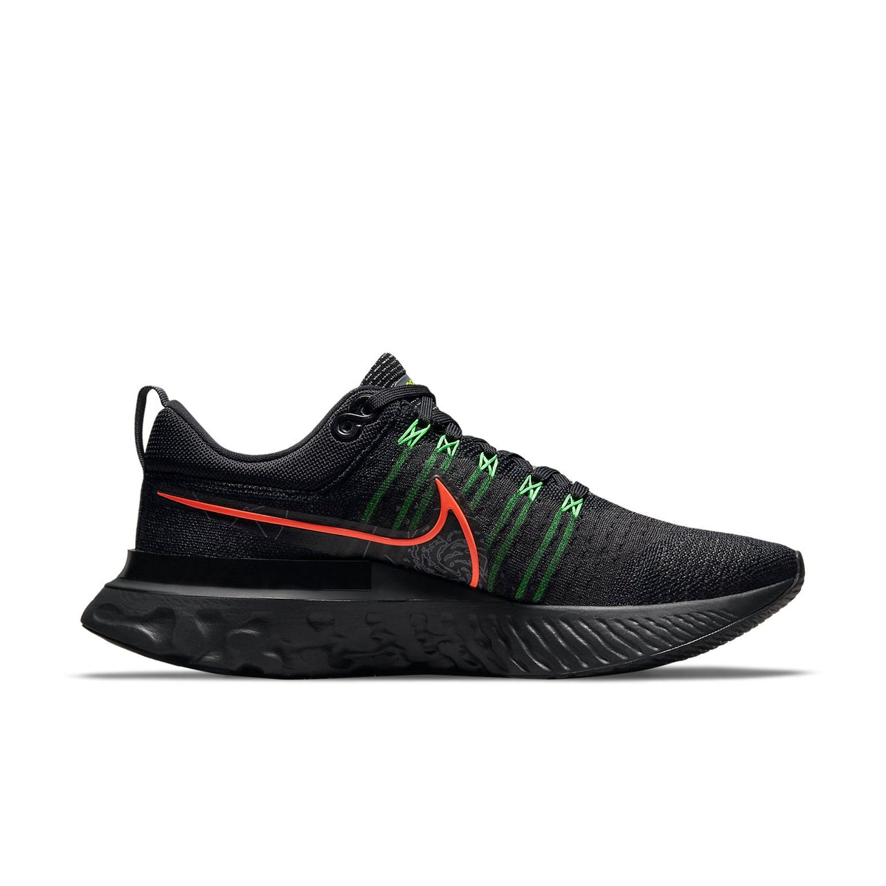 Nike React Infinity Run Flyknit 2 'Black Hyper Orange' DN5070-001