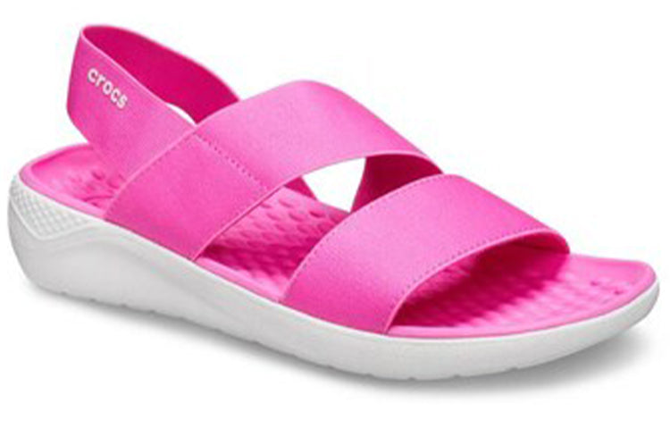 (WMNS) Crocs LiteRide Red Sandals 206081-6QV