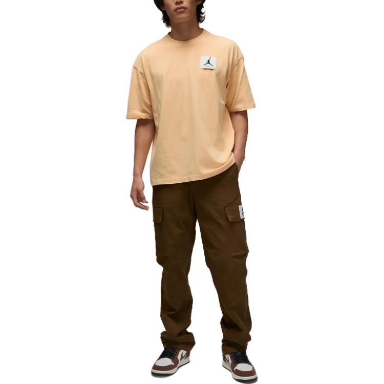 Air Jordan Flight Essentials Oversize T-shirt Asia Sizing 'Gold' DZ0605-251