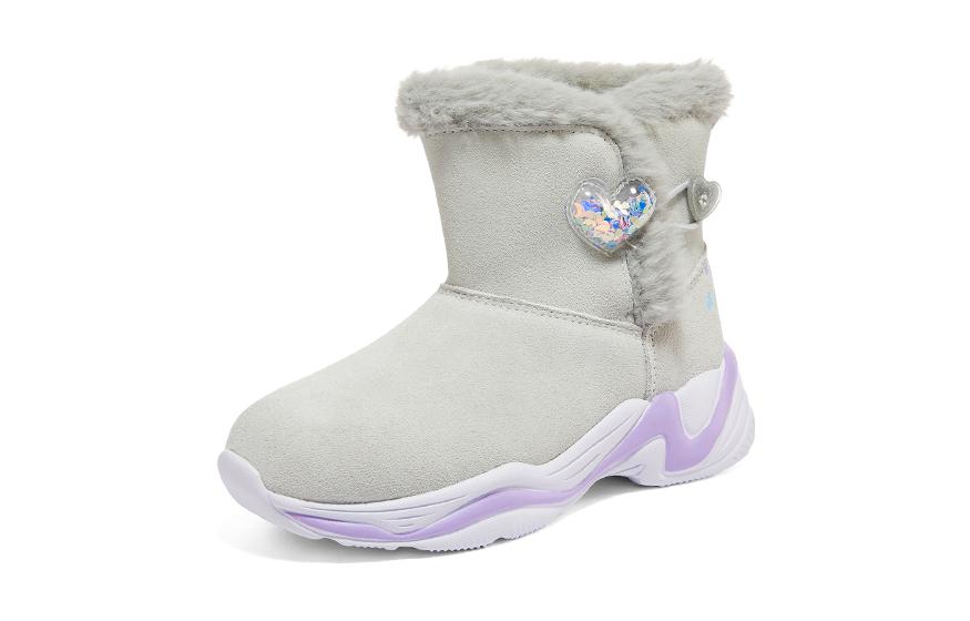 (GS) Skechers Lite Styles 'Beige Purple' 303050L-GYLV