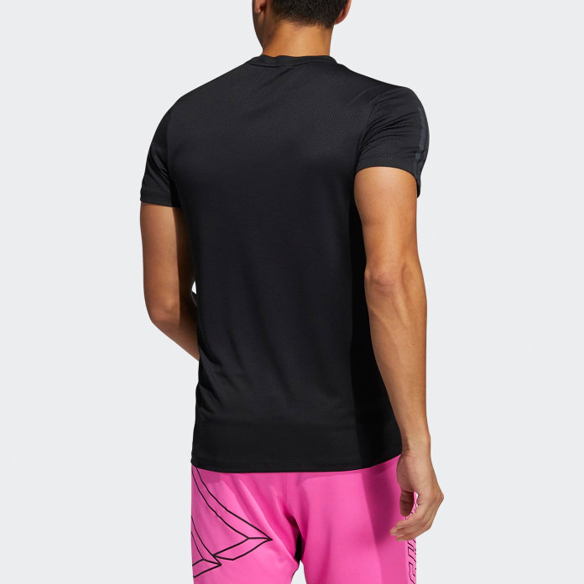 adidas Hrdy 3s Tee Sports Running Short Sleeve Black GP7653