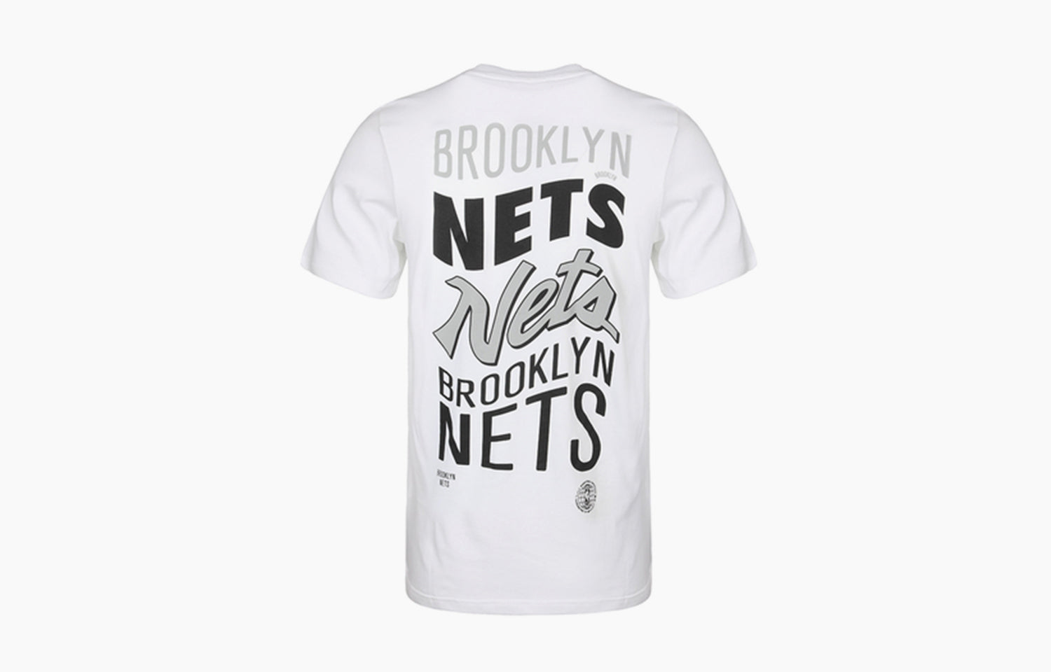 Nike Brooklyn Nets Printing Basketball Short Sleeve White CK9075-100