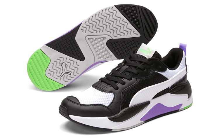 PUMA X-ray Low-top Running Shoes Black/Purple 372602-29