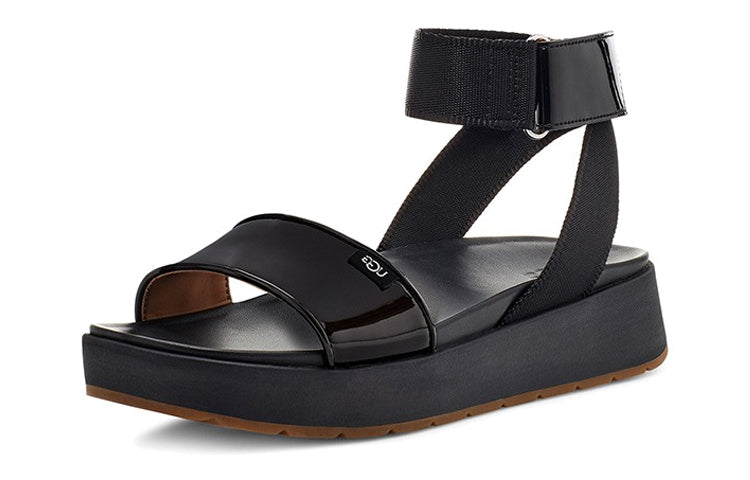 (WMNS) UGG Lennox Series Sandals Black 1107898-BLK