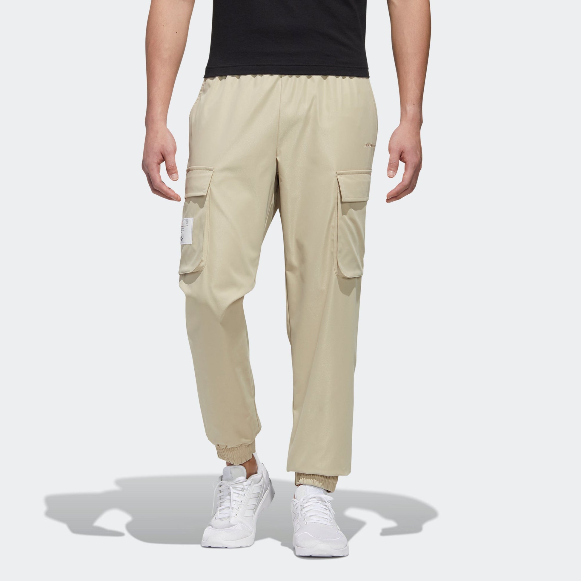 adidas neo M SS CS CARG TP Multiple Pockets Bundle Feet Sports Pants Brown GM2294