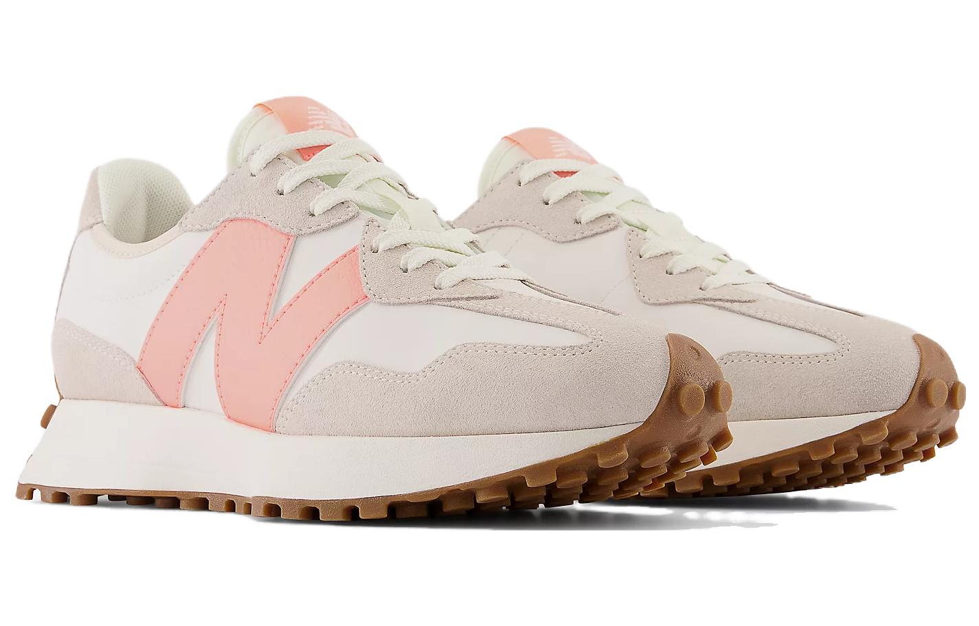 (WMNS) New Balance 327 'Grey Pink' WS327AM