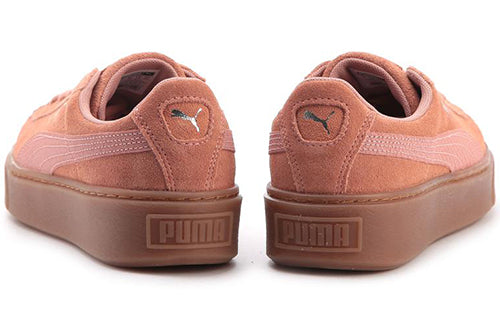 (WMNS) PUMA Suede Platform 'Pink Brown' 365109-02