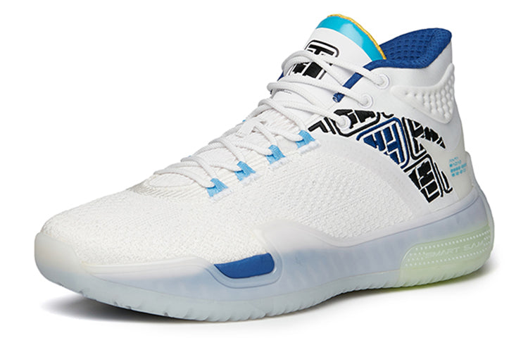 ANTA Badao Basketball Shoes 'White Blue' 112141614-1