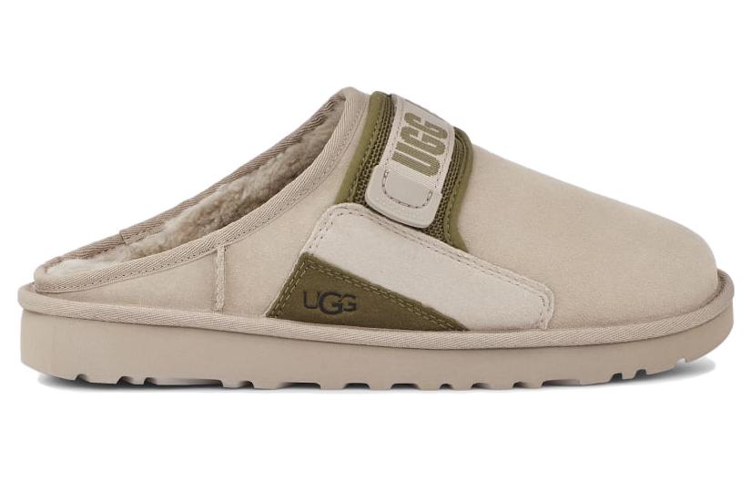 UGG Dune Slip-On Slipper 'Beige Olive Green' 1130931-SMGRN