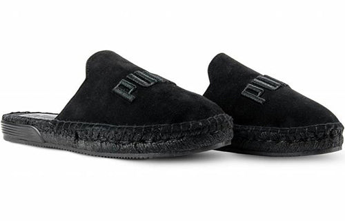(WMNS) PUMA Fenty x Espadrilles 'Triple Black' 367685-01