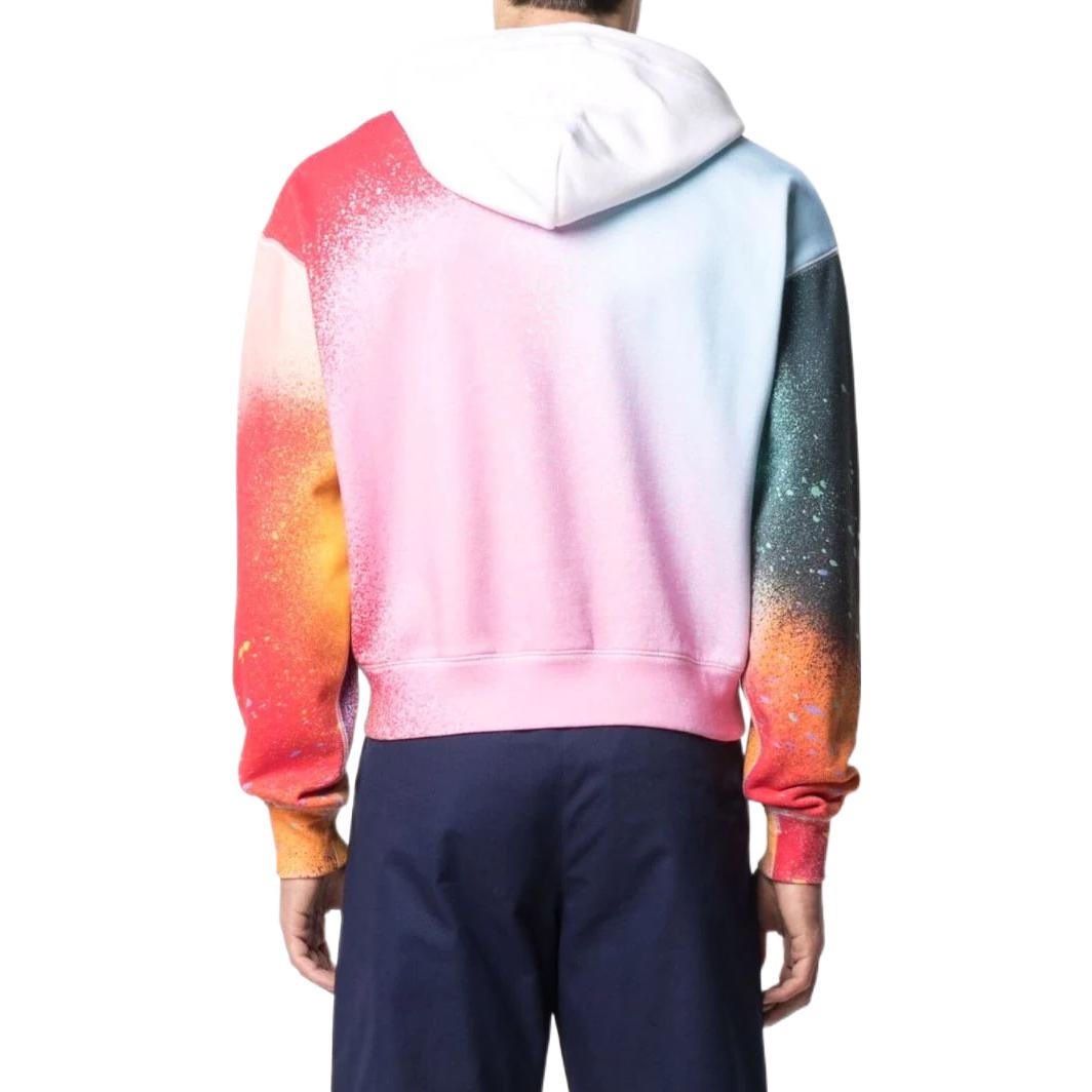 Men's Off-White x GAMAKATSU Crossover SS22 Chest Logo Embroidered Long Sleeves Loose Fit OMBB073S21FLE00984108410