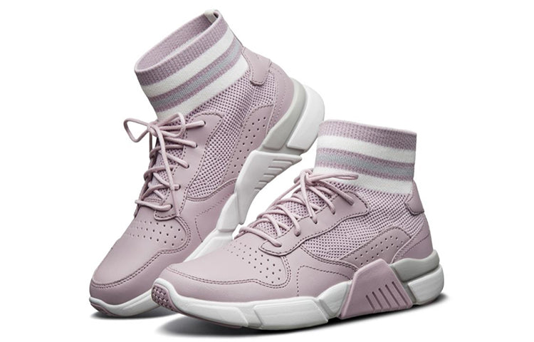 (WMNS) Skechers Block White/Purple 68855-LIL