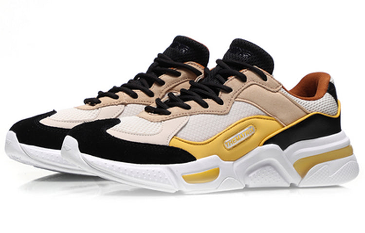 (WMNS) Li-Ning Reverses Classical Light Leisure Low 'Black yellow' AGCN382-5