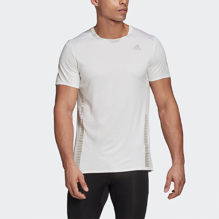 adidas Premium Tee M Casual Running Sports Round Neck Short Sleeve White GL2007