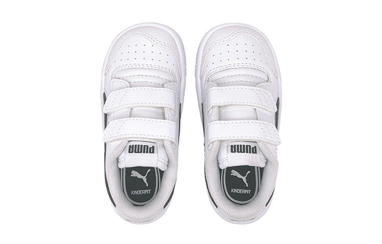 (TD) PUMA Ralph Sampson Lo Casual Board Shoes White/Black 370922-08
