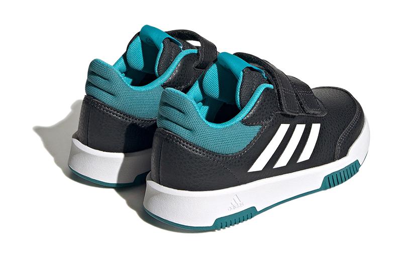 (GS) adidas Tensaur Hook and Loop Shoes 'Carbon Cloud White Arctic Fusion' ID2305