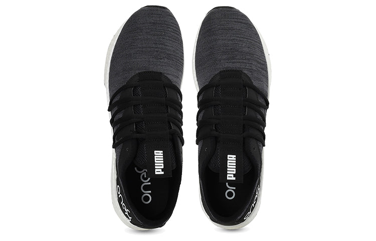 PUMA x One8 Virat Kohli Nrgy Star Knit Low-top Running Shoes Black/White 193327-01